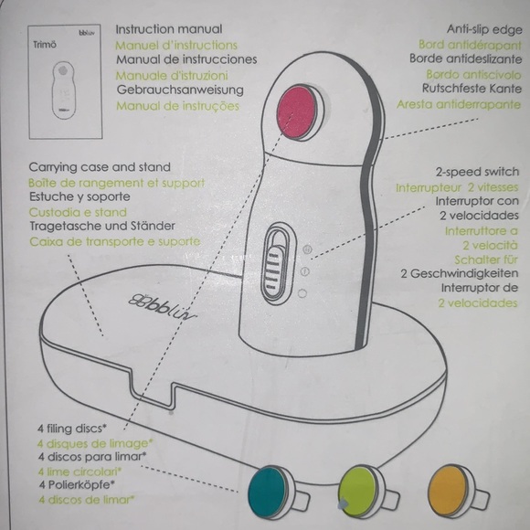 bblüv Trimö Electric Infant Nail File - Picture 11 of 15